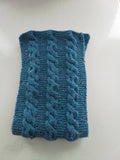Aran Scarf – Blue