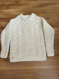 Men’s Aran knitted jumper