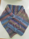 Aran Shoulder Wrap – Multicoloured