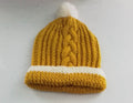 Hand-Knitted Hat – Mustard